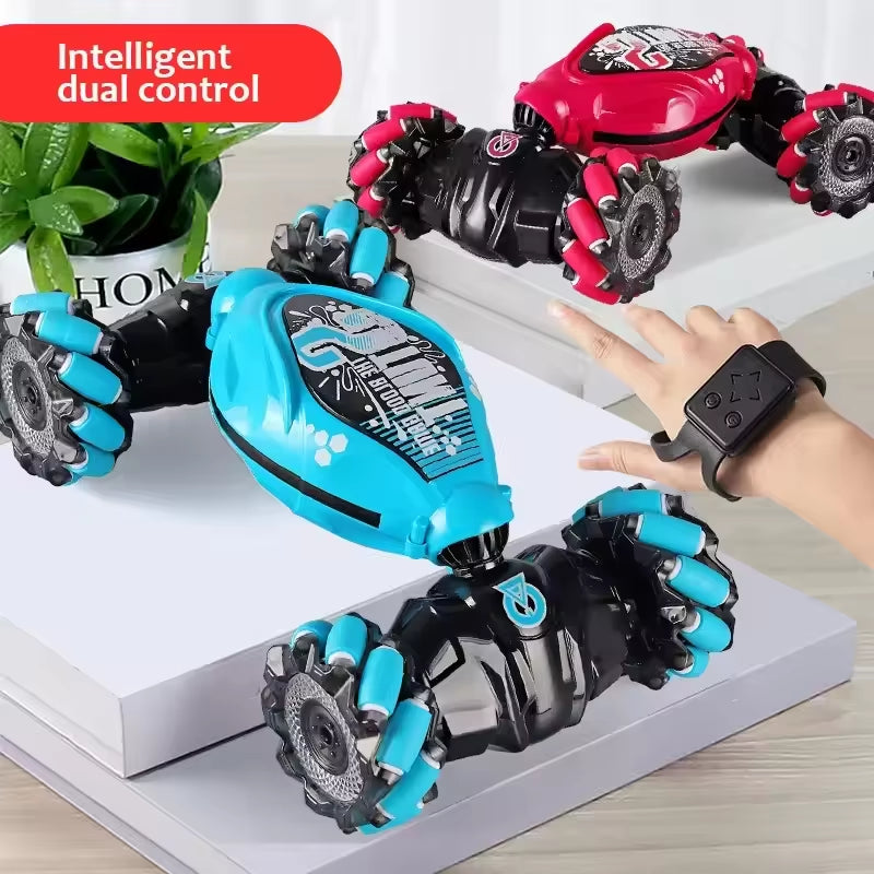 Ultimate 4WD Stunt Drift Car with LED Lights - Gesture Control Remote for Kids - Perfect Electronic Gift!