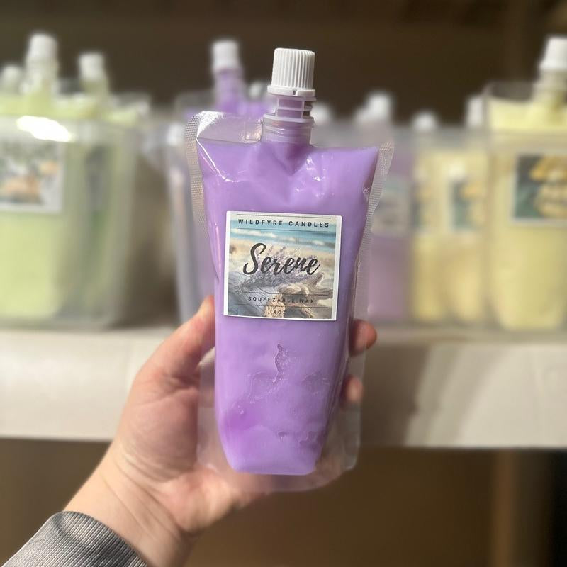 Premium Squeezable Soy Wax Melts | 8oz | Highly Scented & Toxin-Free | Long-Lasting Organic Aroma for a Luxurious Home Fragrance