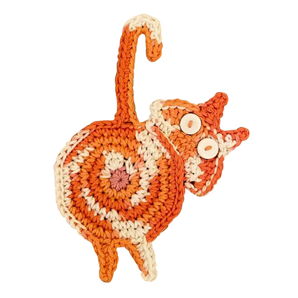Charming Cat-Themed Heat Resistant Coasters – Stylish Placemats for Coffee and Tea Lovers!