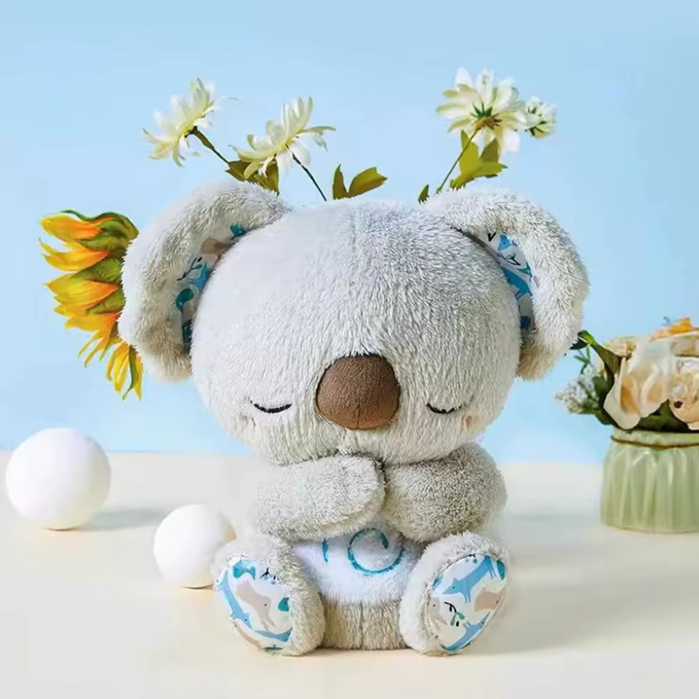 Cuddle & Calm Koala Plush Toy - Soothing Sounds & Gentle Breathing for Newborns & Infants