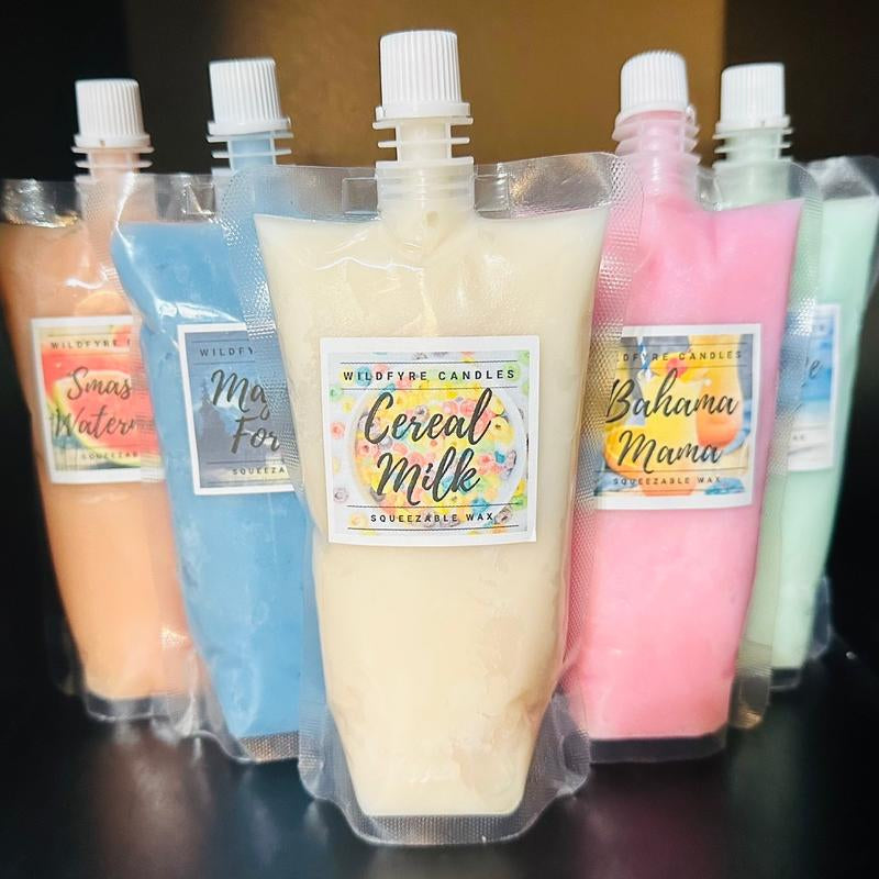 Premium Squeezable Soy Wax Melts | 8oz | Highly Scented & Toxin-Free | Long-Lasting Organic Aroma for a Luxurious Home Fragrance