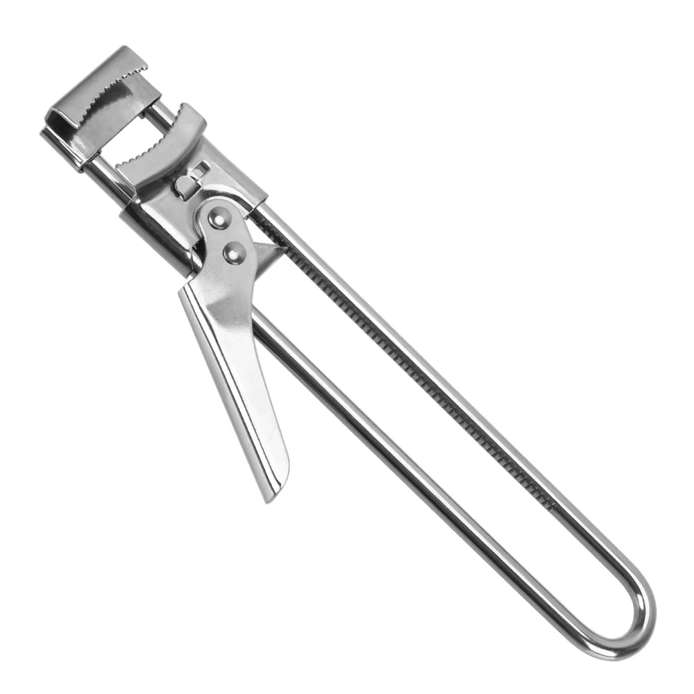 Ultimate Stainless Steel Can Opener & Jar Lid Gripper - Your Must-Have Kitchen Tool!