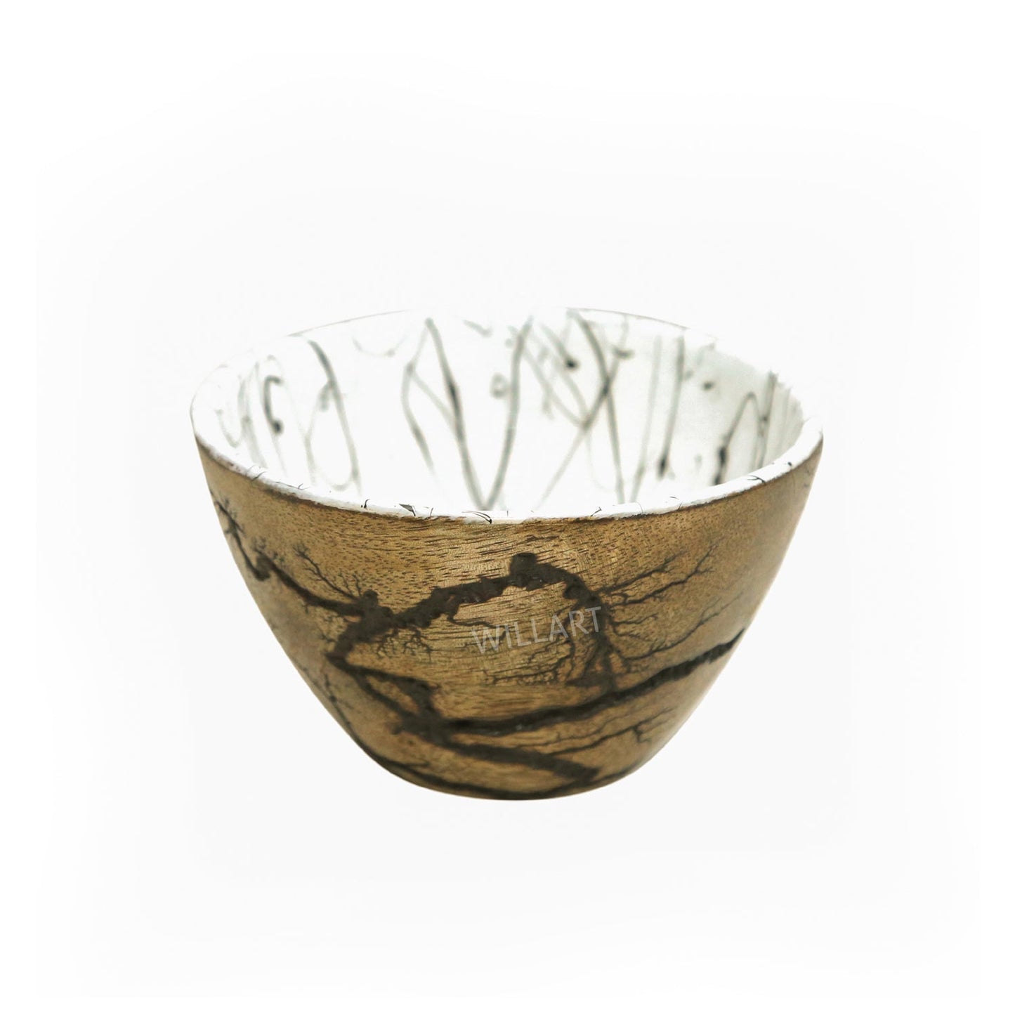 Wooden Salad Bowl or Mixing Bowls, Large Serving Bowls for Fruits,