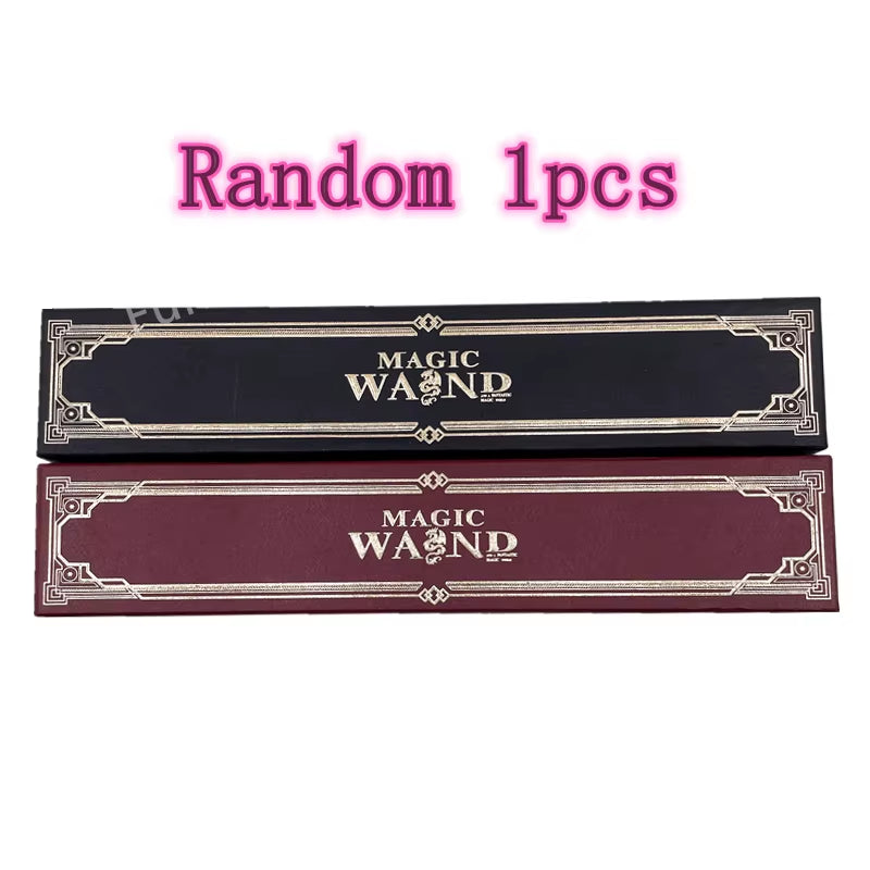 Enchanting Anime Cosplay Magic Metal Core Wand with Elegant Decorative Box - Perfect Children's Accessory Toy