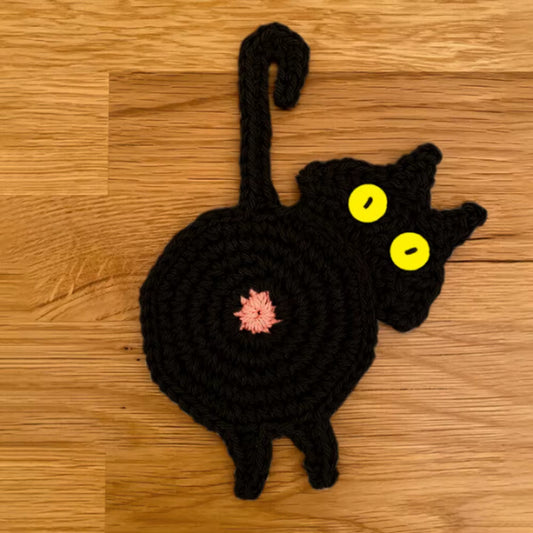Charming Cat-Themed Heat Resistant Coasters – Stylish Placemats for Coffee and Tea Lovers!